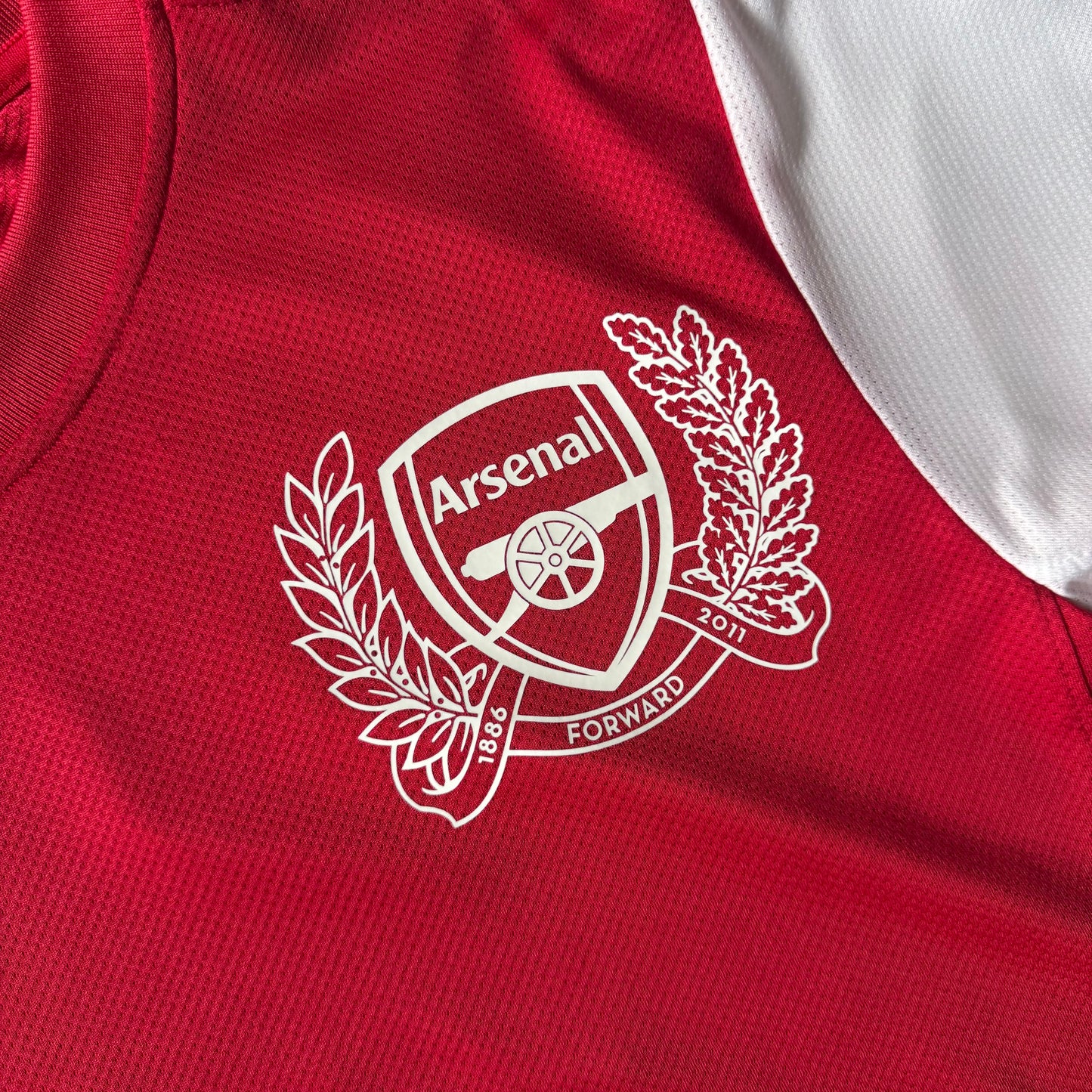 ARSENAL RETRO HOME JERSEY 2011/12 CUSTOM DRAGON REIGN