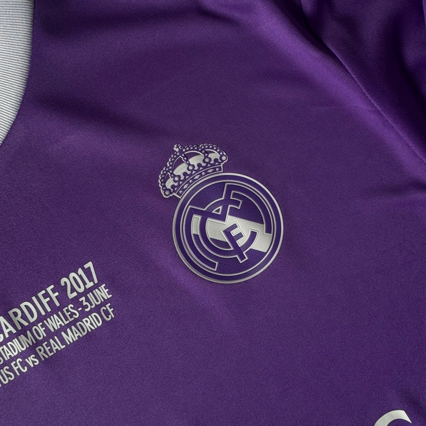 RETRO REAL MADRID THIRD 2016/17 PURPLE + PATCHES
