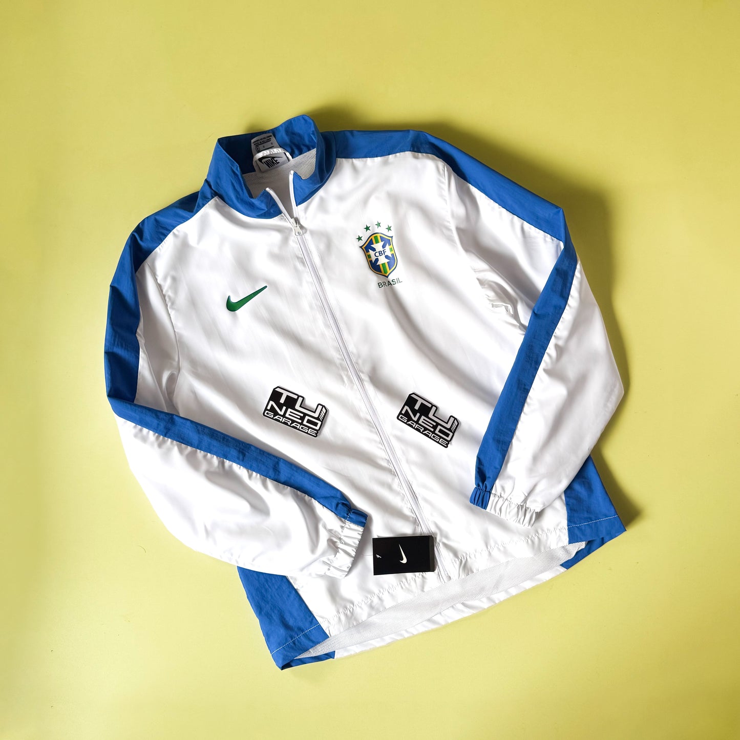 CHAQUETA RETRO BRASIL LOGO NINJA CORTEIZ