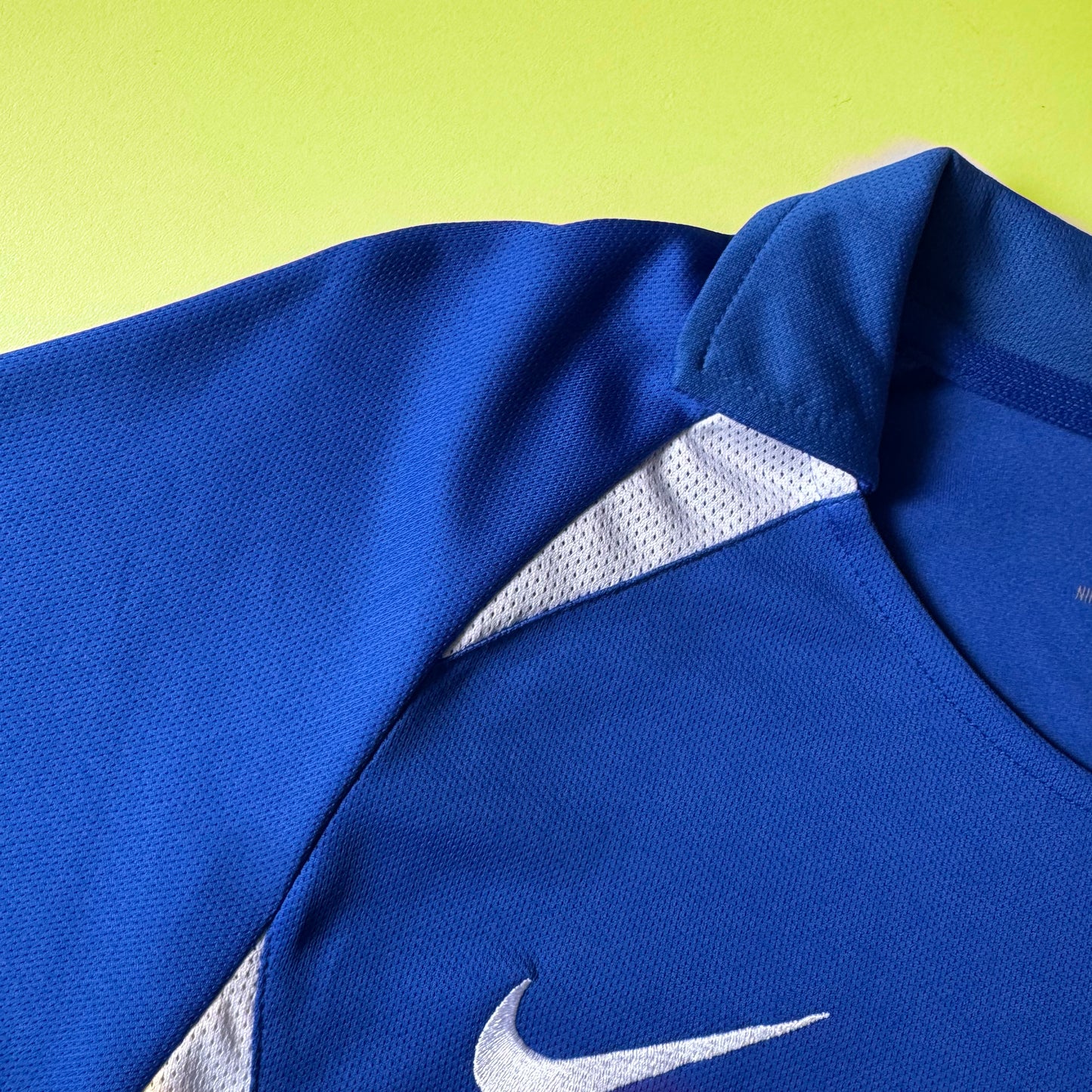 MAILLOT BRÉSIL JOGA BONITO 2002 RÉTRO BLEU