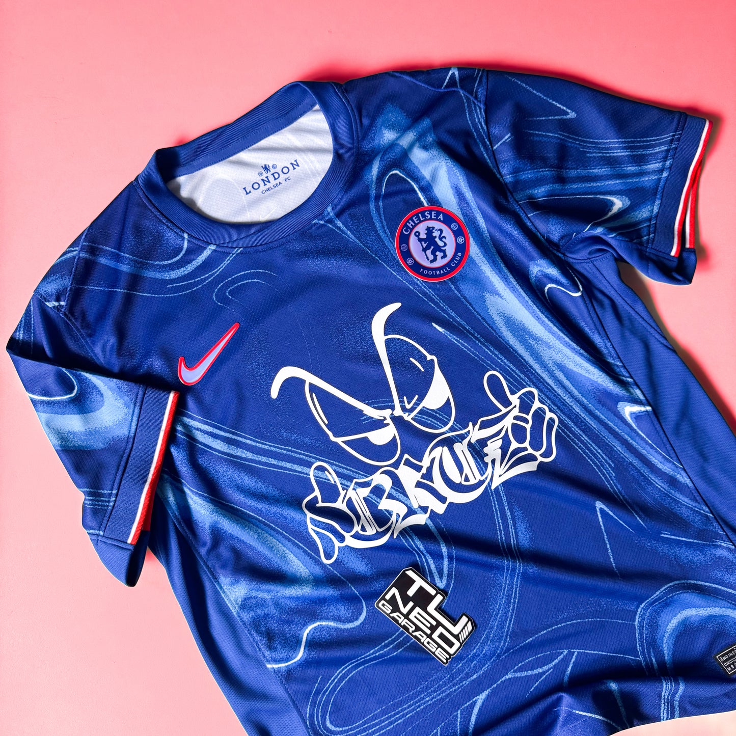 CHELSEA x CORTEIZ and EYES AT FRONT (2024/25 HOME JERSEY)