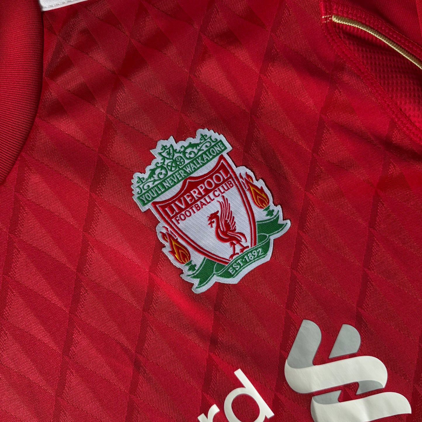 RETRO LIVERPOOL HOME JERSEY 2011/12 CUSTOM FLAME DRAGON