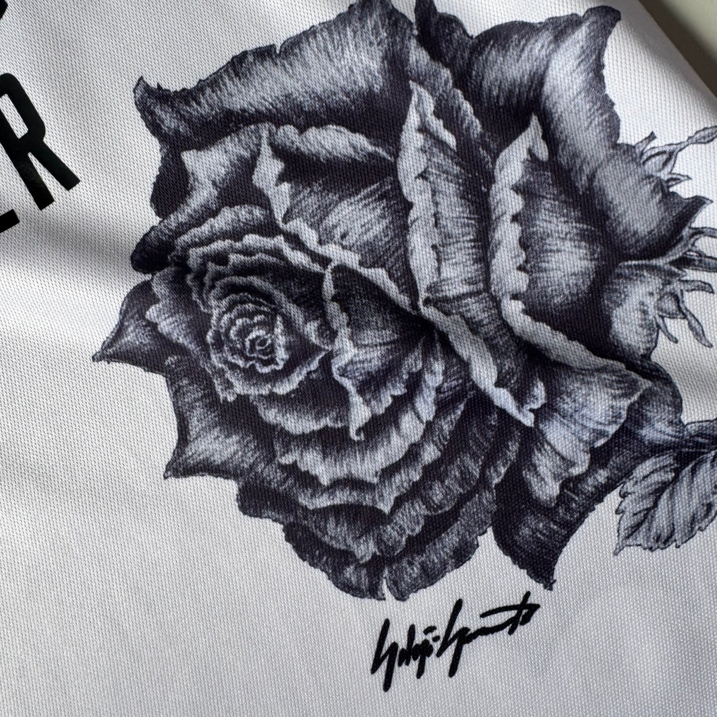 REAL MADRID Y-3 WHITE FLOWERS JERSEY