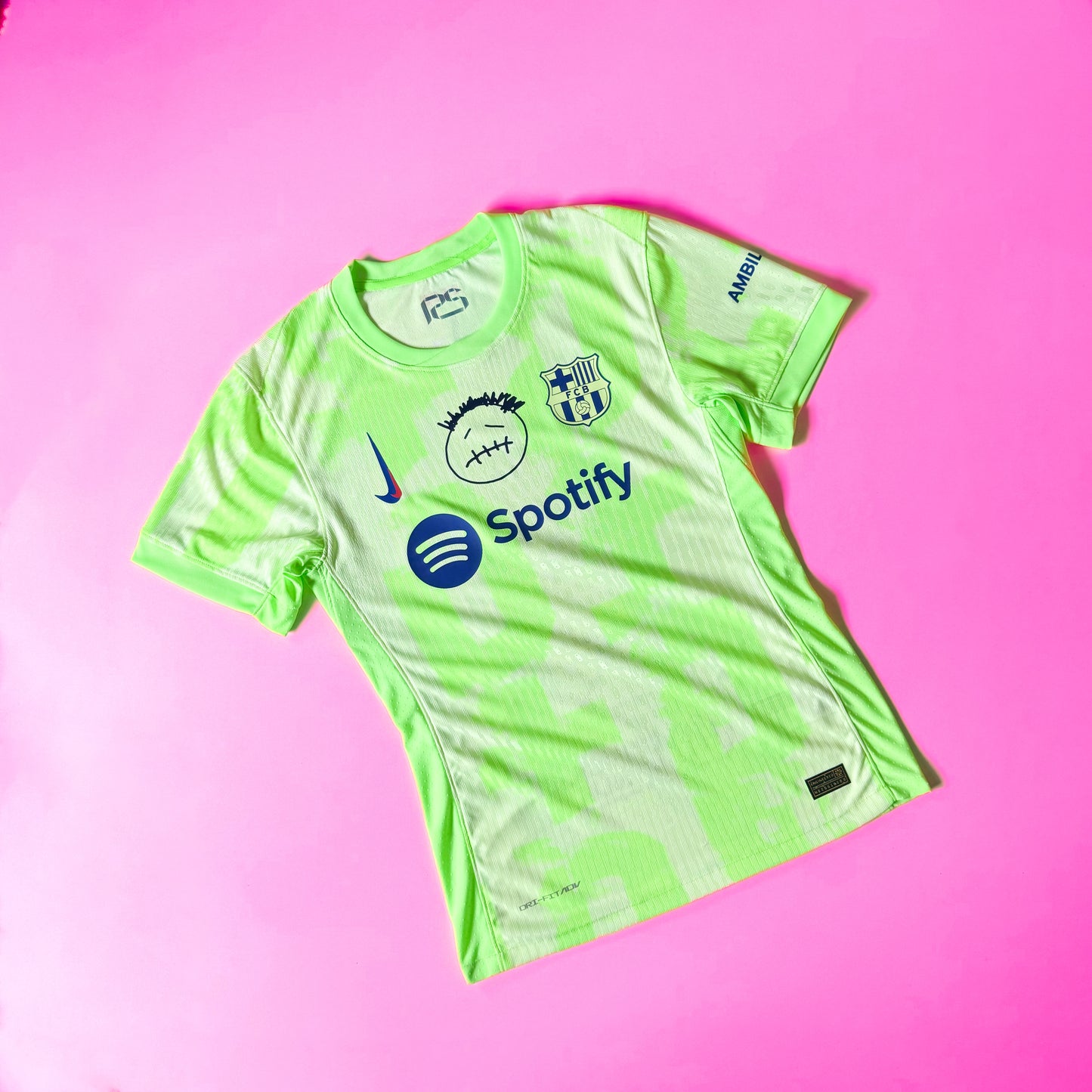 Maillot Third du FC Barcelone 2024/25 Édition spéciale Cactus Jack