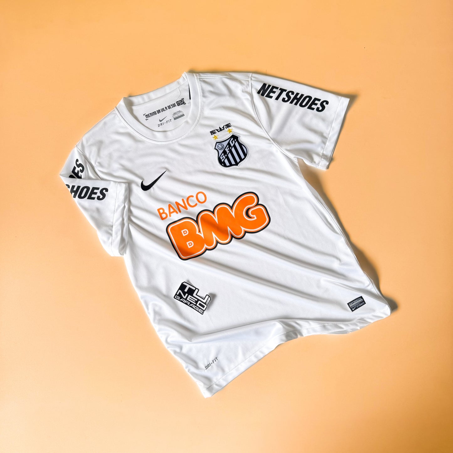 MAILLOT DE FOOTBALL RÉTRO SANTOS FC 2012 PERSONNALISÉ LIORA DRAGON
