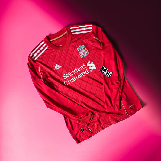 RETRO LIVERPOOL HOME JERSEY 2011/12 CUSTOM FLAME DRAGON