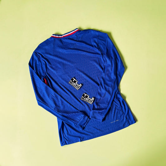 FRANCE HOME JERSEY 2024/25 LONG SLEEVE AUTHENTIC VERSION