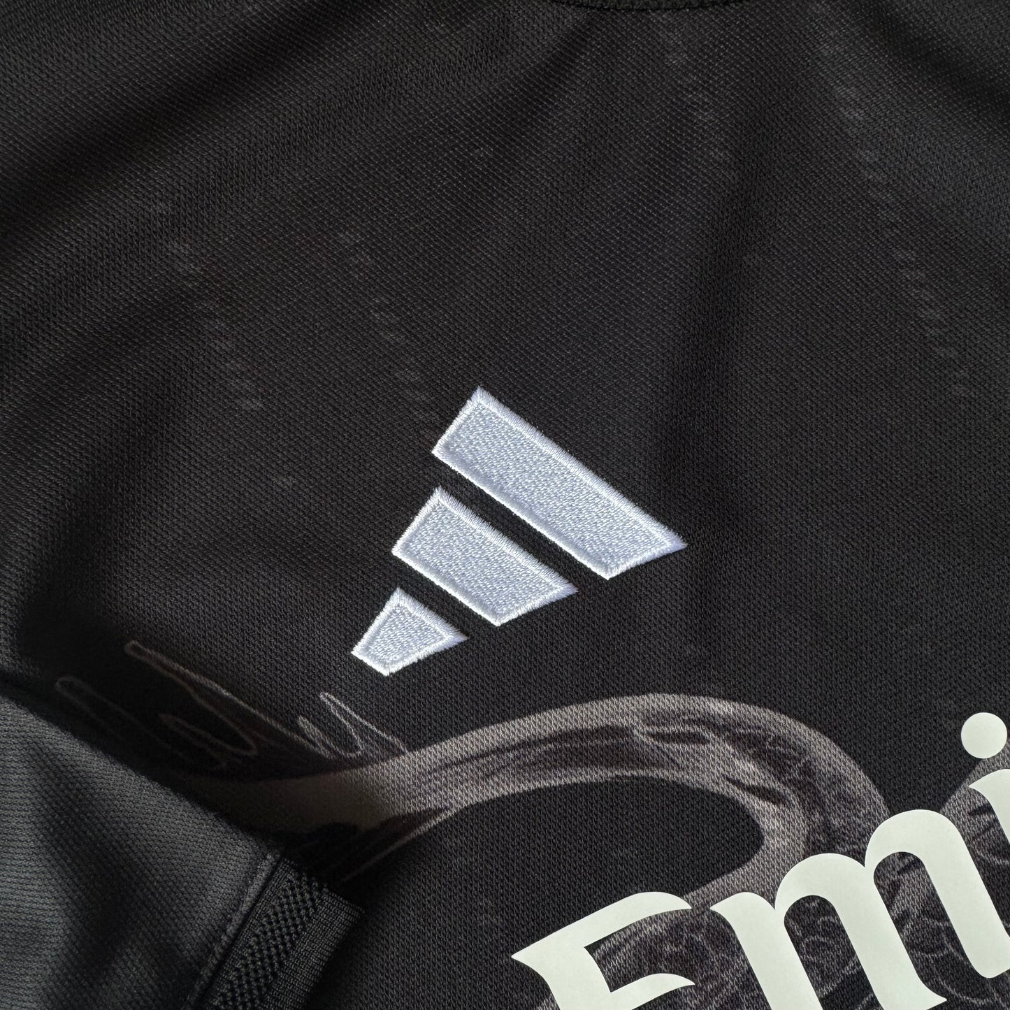 REAL MADRID SMOKE DRAGON BLACK JERSEY