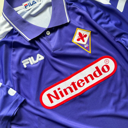 RETRO FLORENCE 98 PURPLE JERSEY NINTENDO