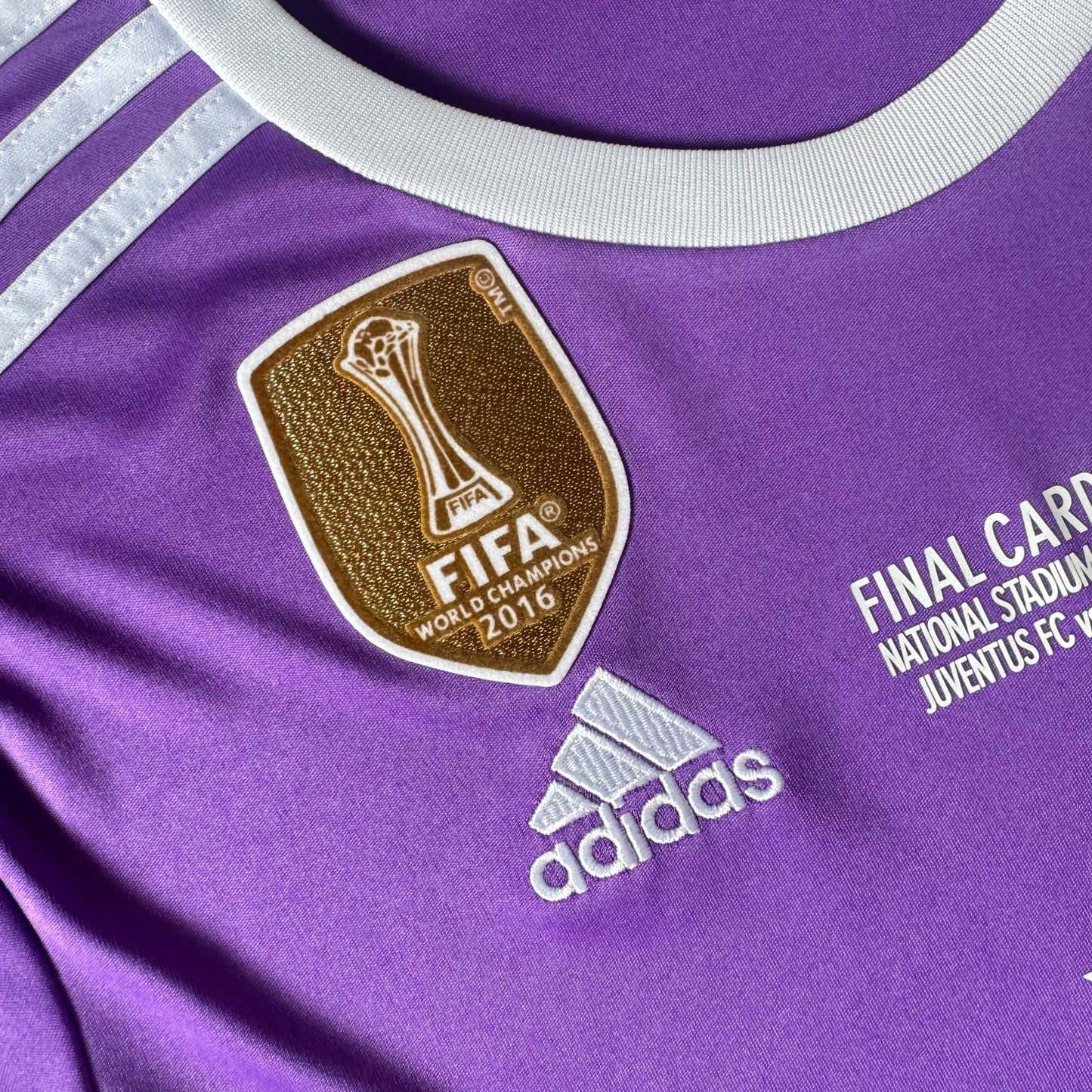 RETRO REAL MADRID THIRD 2016/17 PURPLE + PATCHES