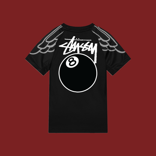 PSG FOURTH JERSEY 2024/25 BLACK STSSY SPONSOR