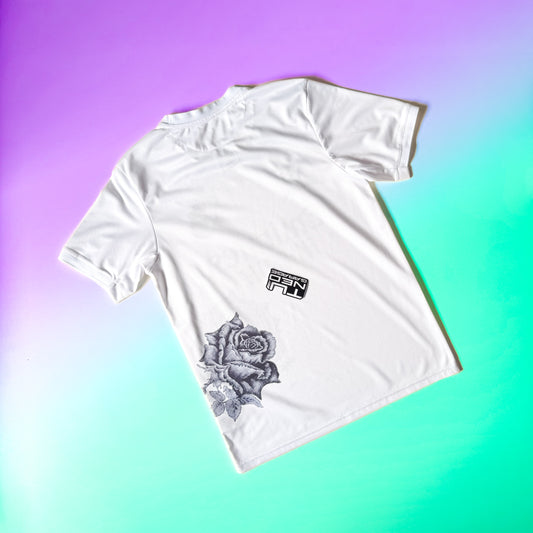 REAL MADRID Y-3 WHITE FLOWERS JERSEY