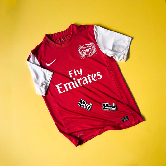 ARSENAL RETRO HOME JERSEY 2011/12 CUSTOM DRAGON REIGN