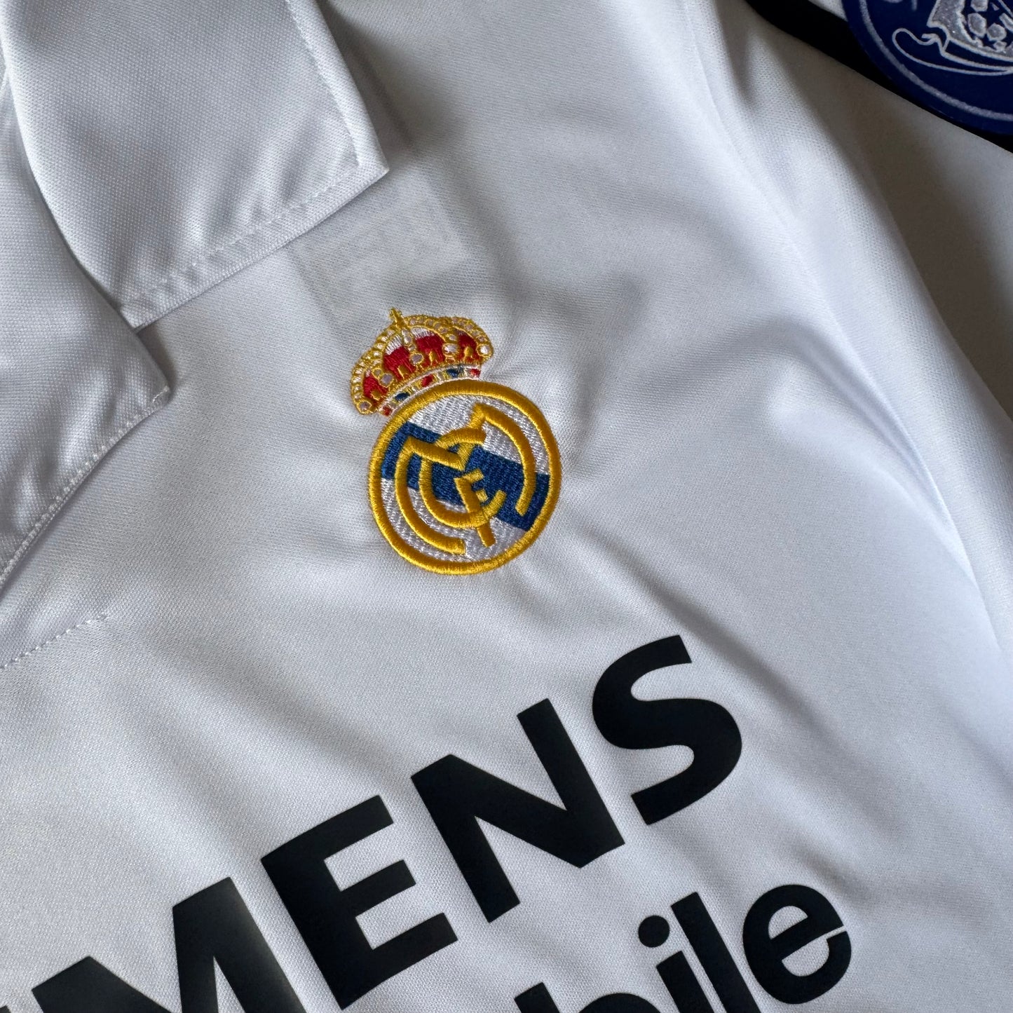 RETRO REAL MADRID 2003/04 HOME JERSEY WHITE + PATCHES