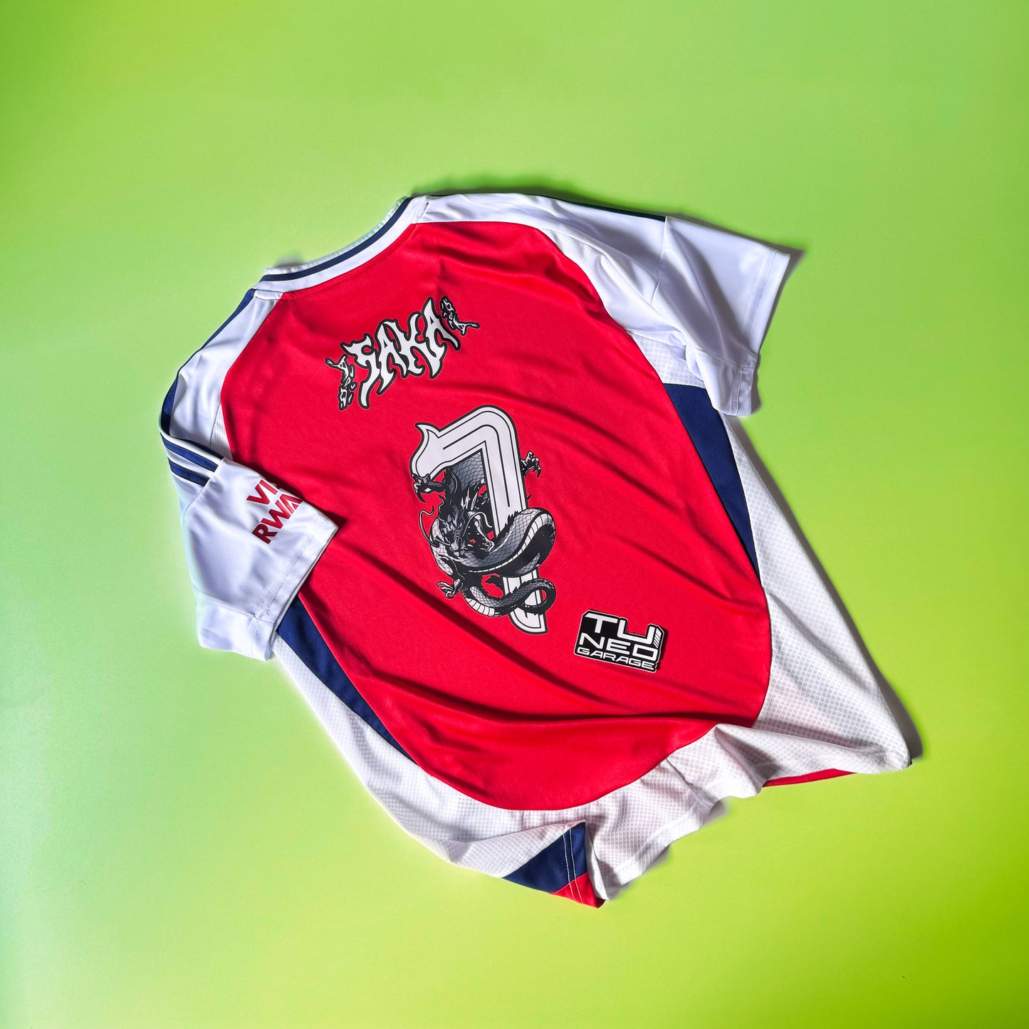 ARSENAL HOME JERSEY 2024/25 CUSTOM LIORA DRAGON