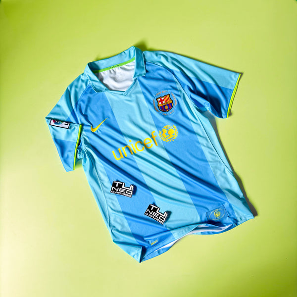 RETRO BARCELONA THIRD 2008/09 BLUE