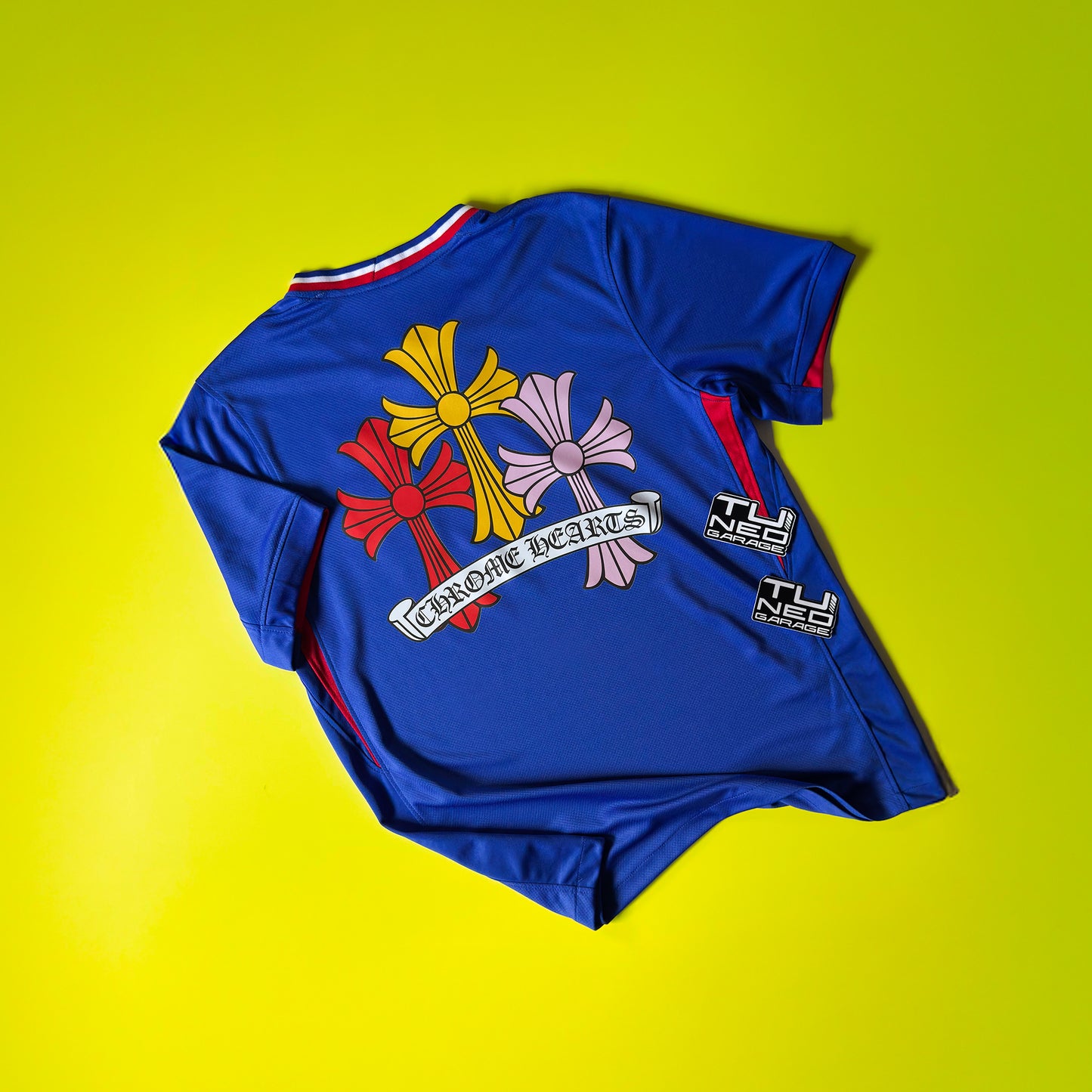 FRANCE HOME JERSEY 2024/25 CUSTOMIZED CHROME HEARTS