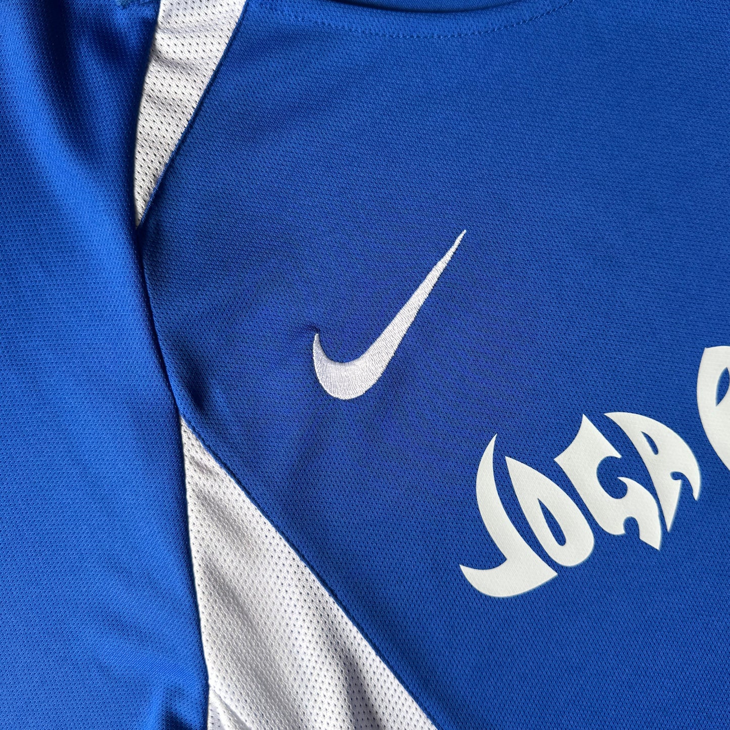 MAILLOT BRÉSIL JOGA BONITO 2002 RÉTRO BLEU