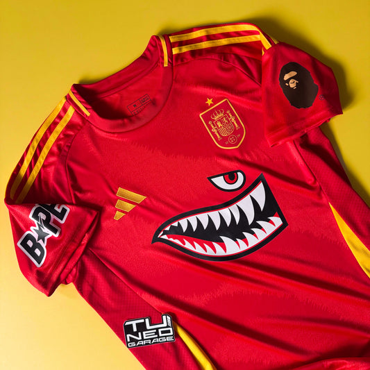 SPAIN x BAPE (HOME JERSEY 2024/25) CUSTOM ANGELS
