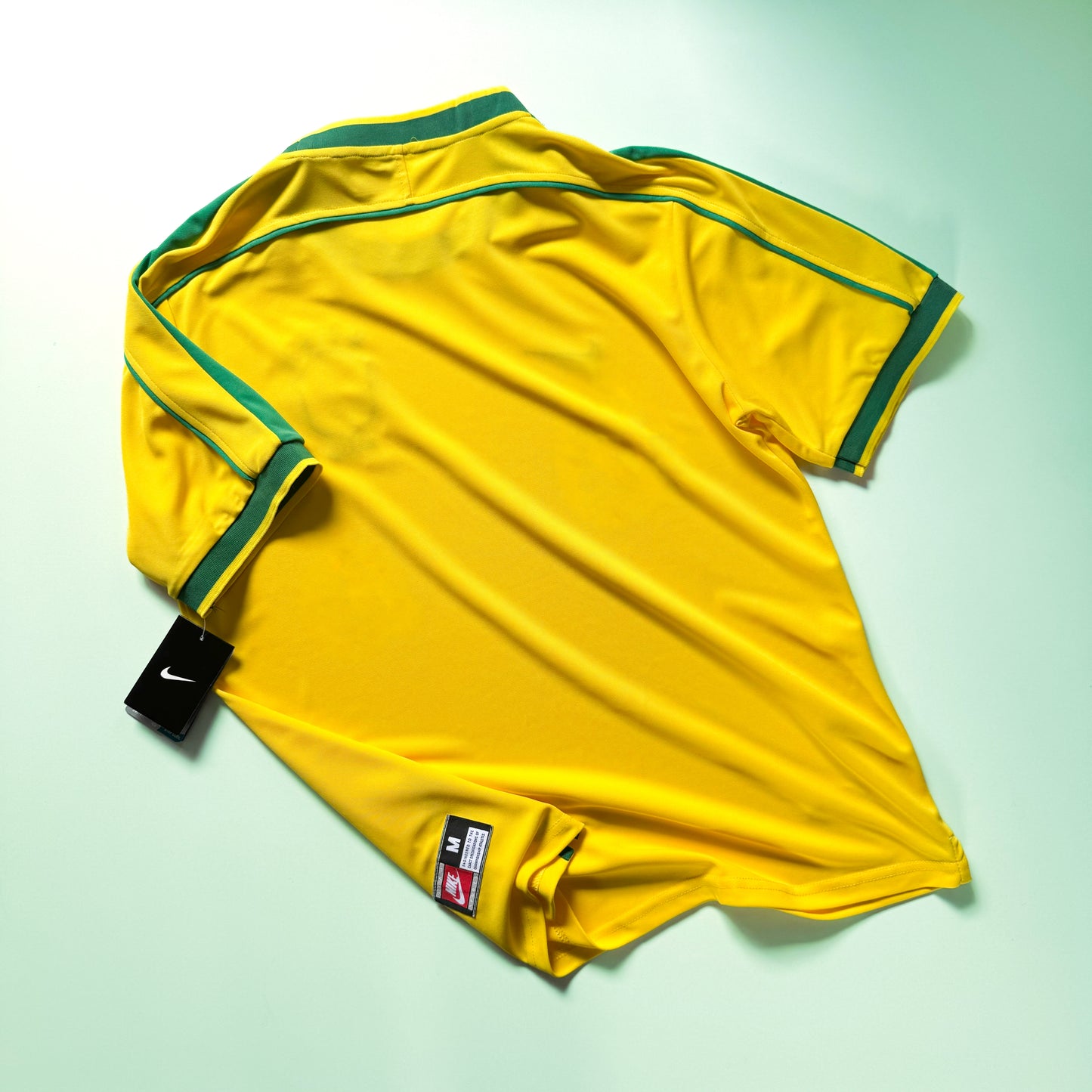 CAMISETA AMARILLA RETRO BRASIL 98