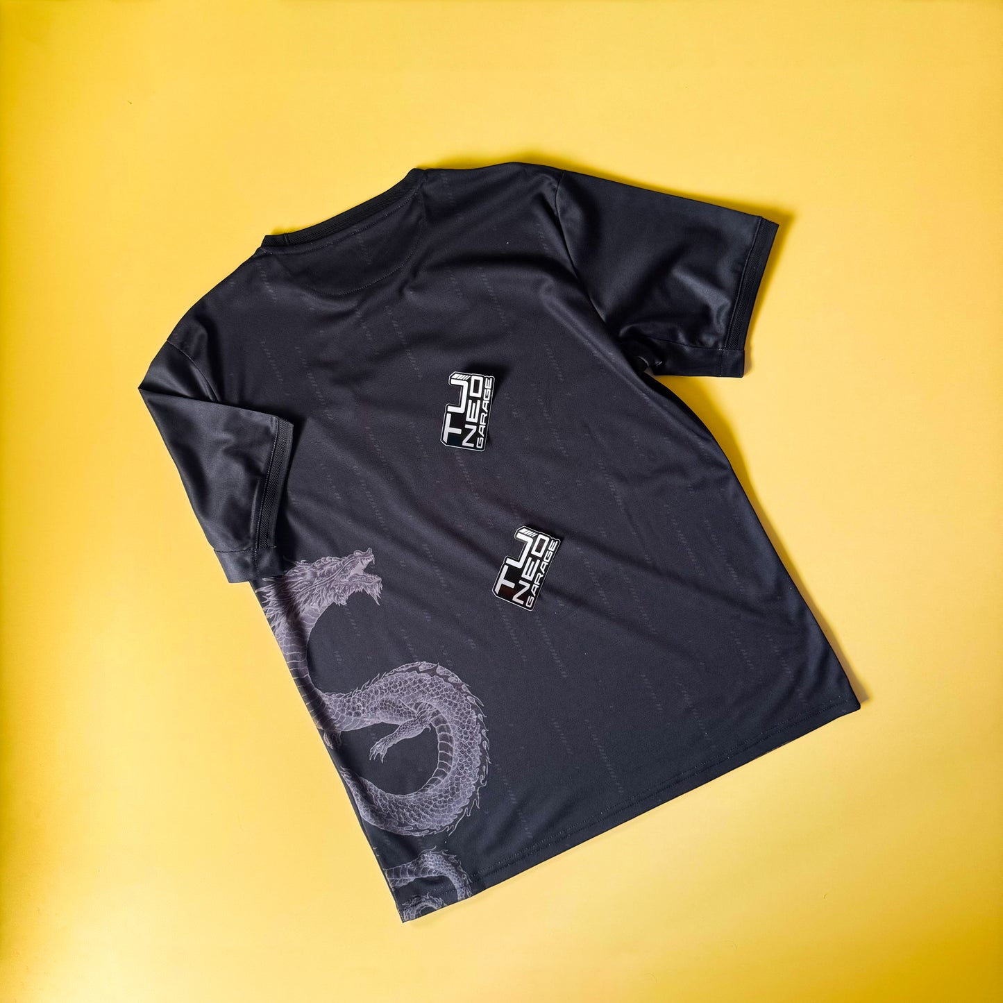 REAL MADRID SMOKE DRAGON BLACK JERSEY
