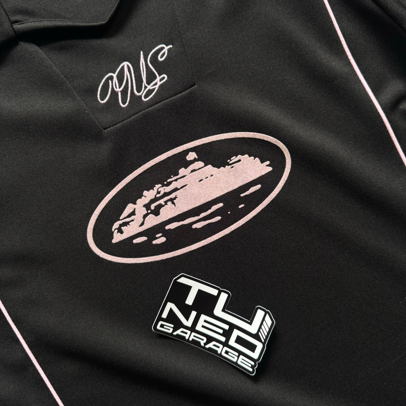 MAILLOT DE FOOTBALL CORTEIZ TALISMO NOIR/ROSE CUSTOM ANGELS TUNEDGARAGEWORLD