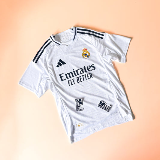 REAL MADRID HOME JERSEY 2024/25 AUTHENTIC VERSION