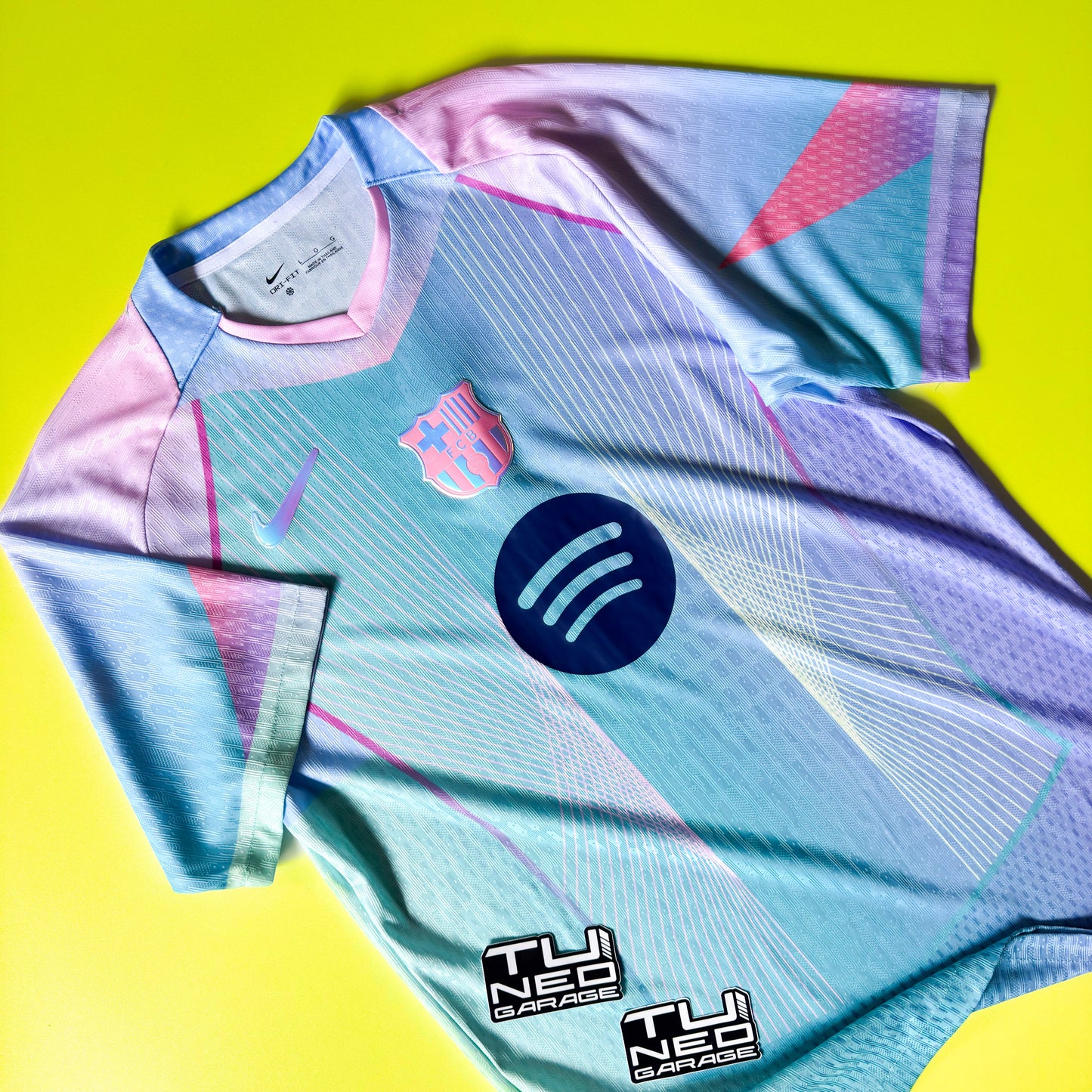 FC BARCELONA SPECIAL EDITION BABY BLUE CUSTOM LIORA DRAGON DRI FIT ADV