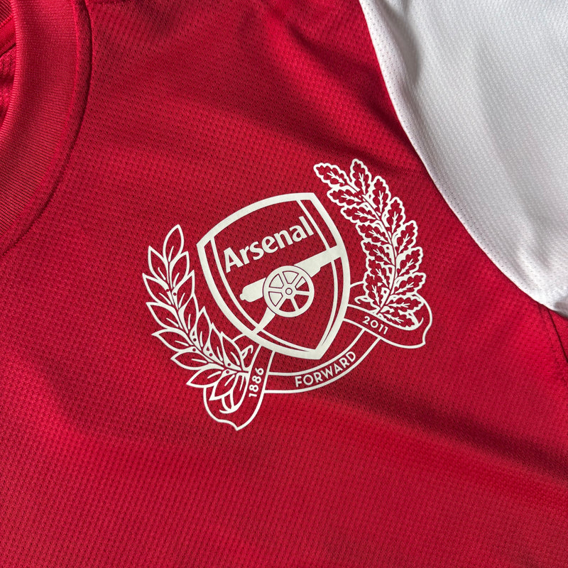 ARSENAL RETRO HOME JERSEY 2011/12 CUSTOM DRAGON REIGN