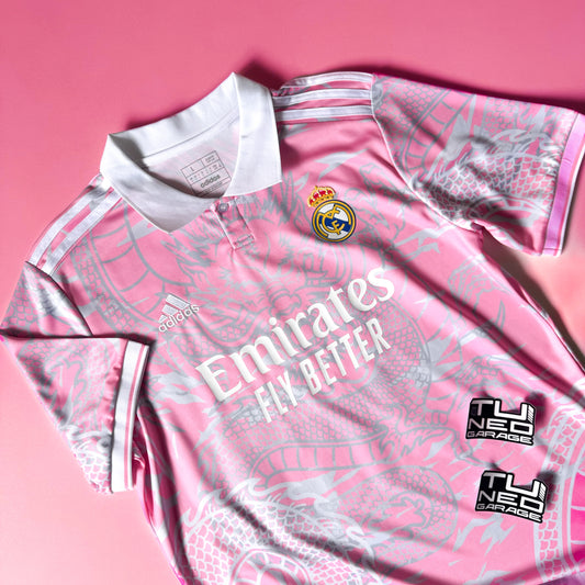 REAL MADRID POLO DRAGÓN ROSA