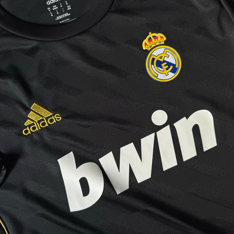 Maillot rétro Real Madrid extérieur 2011/12 noir à manches longues