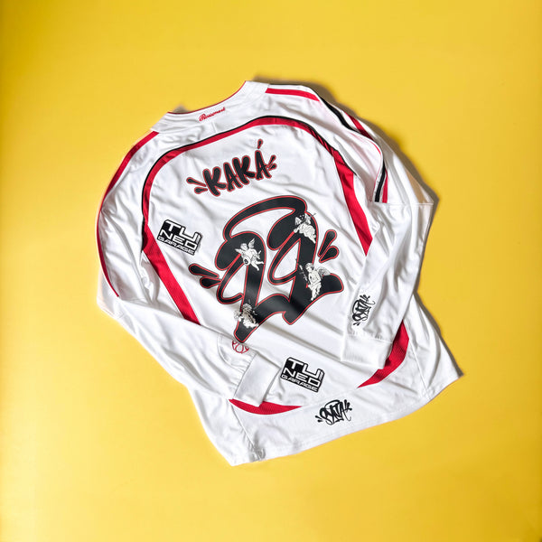 SYNA x AC MILAN (RETRO THIRD JERSEY 2007/08 WHITE LONG SLEEVE) CUSTOM ANGELS
