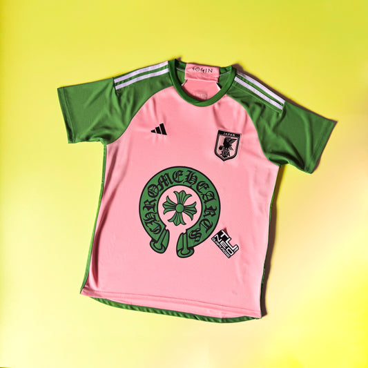 JAPAN x CHROME HEARTS (MAILLOT ROSE ET VERT 2022)