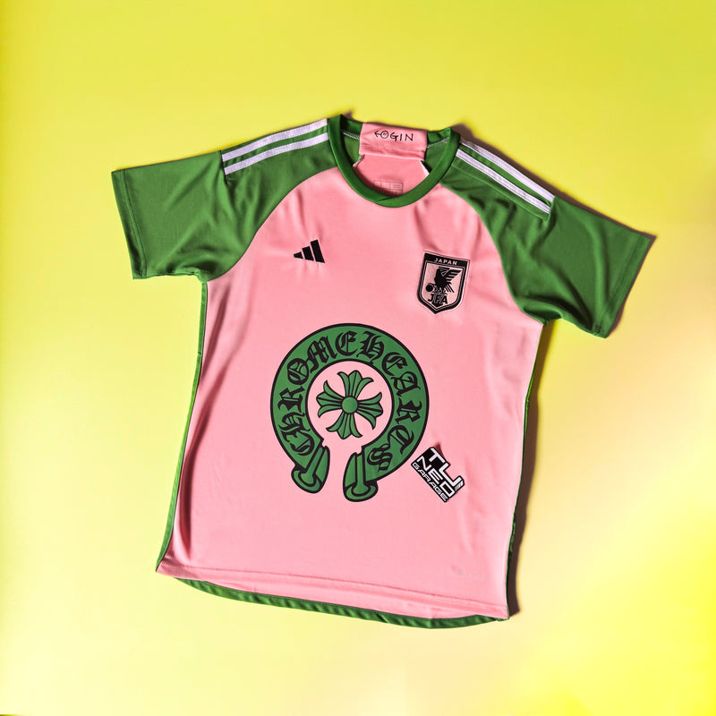 JAPAN x CHROME HEARTS (MAILLOT ROSE ET VERT 2022)
