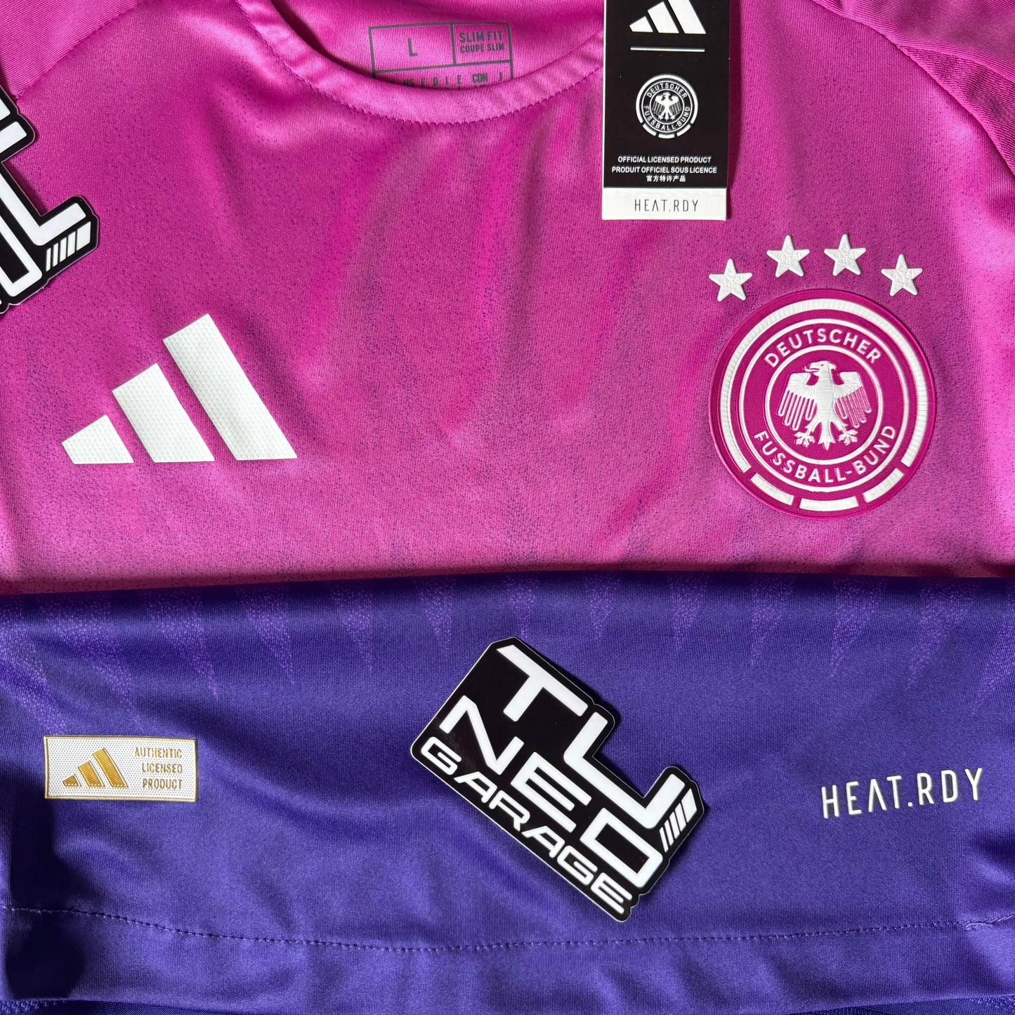 PALACE x ALLEMAGNE (MAILLOT EXTÉRIEUR 2024/25 AUTHENTIQUE MANCHES LONGUES)