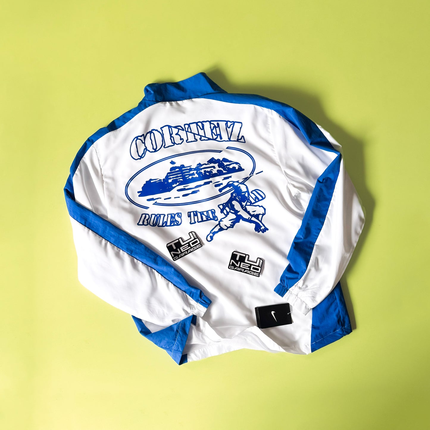 CHAQUETA RETRO BRASIL LOGO NINJA CORTEIZ