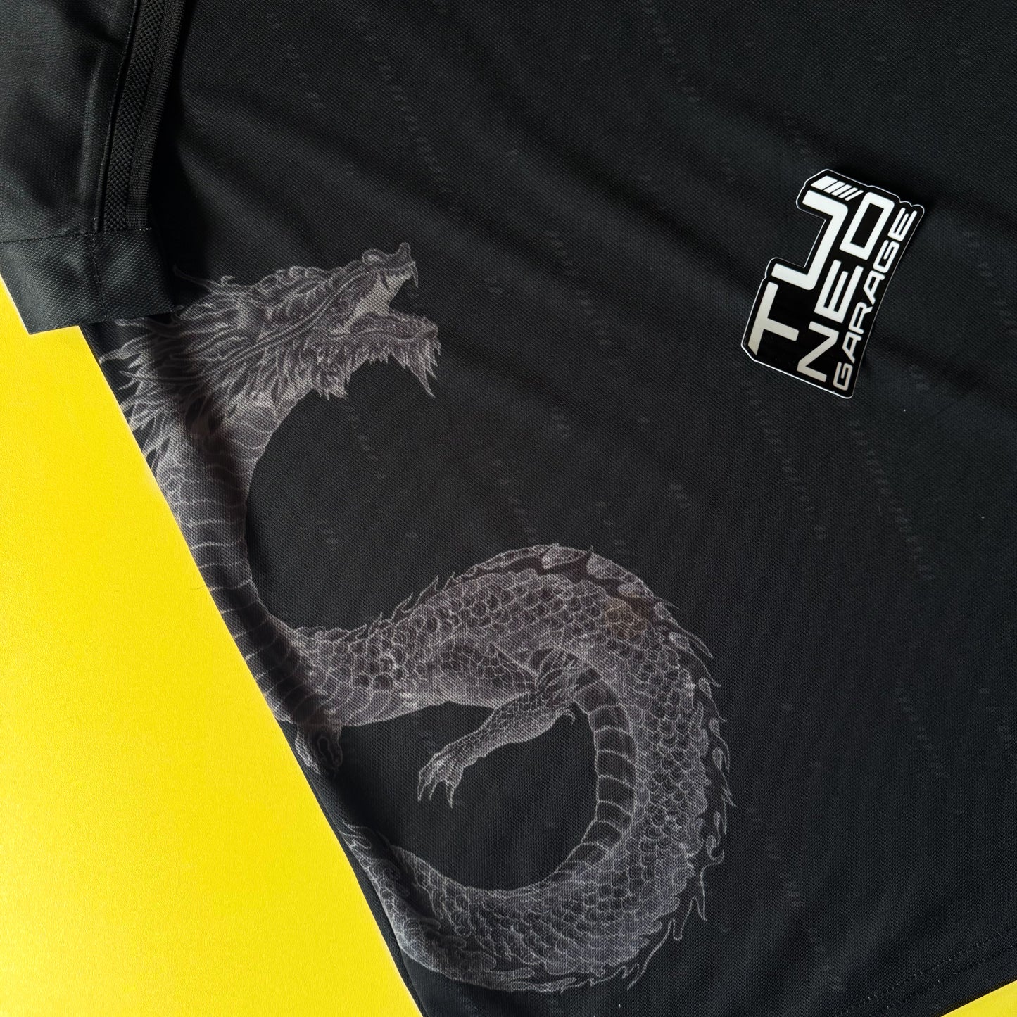 REAL MADRID SMOKE DRAGON BLACK JERSEY