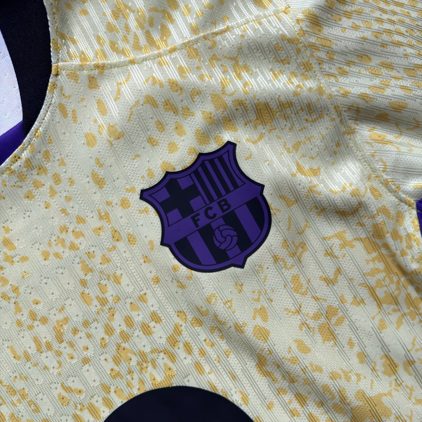 FC BARCELONA AWAY KIT 2025/26 CUSTOMIZED CORTEIZ LOGO  DRI FIT ADV