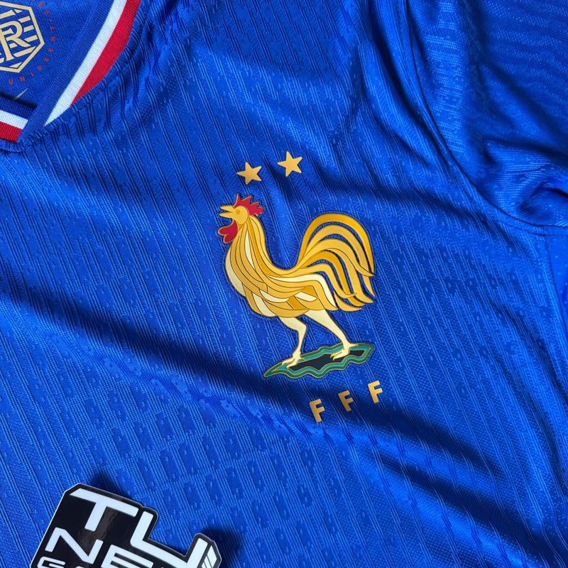 FRANCE HOME JERSEY 2024/25 LONG SLEEVE AUTHENTIC VERSION