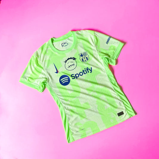 Maillot Third du FC Barcelone 2024/25 Édition spéciale Cactus Jack