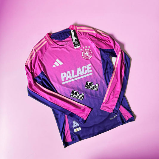 PALACE x ALLEMAGNE (MAILLOT EXTÉRIEUR 2024/25 AUTHENTIQUE MANCHES LONGUES)