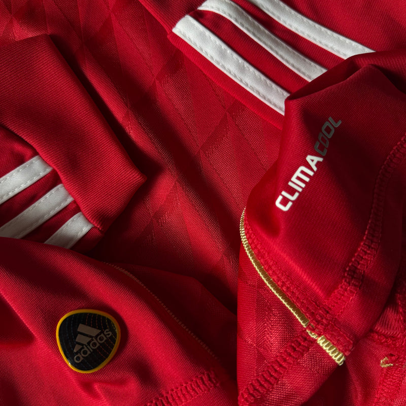 RETRO LIVERPOOL HOME JERSEY 2011/12 CUSTOM FLAME DRAGON