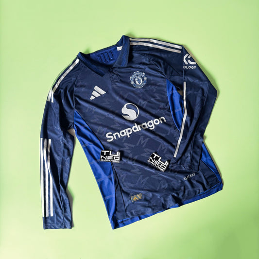 MANCHESTER UNITED AWAY JERSEY 2024/25 LONG SLEEVE AUTHENTIC