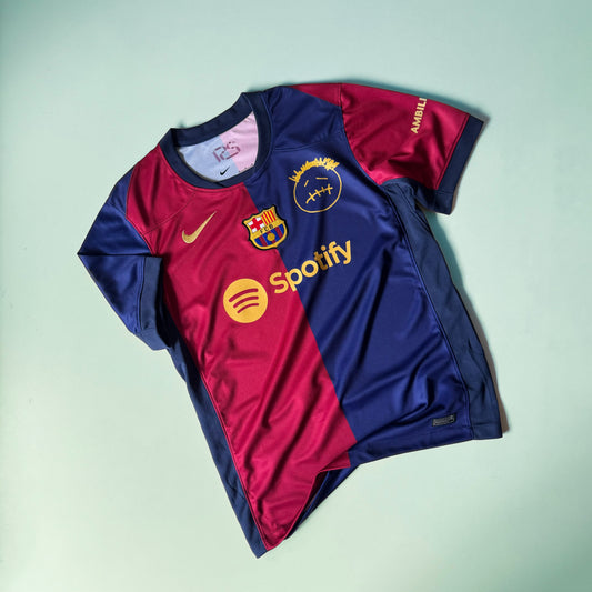 Maillot domicile FC Barcelone 2024/25 Édition spéciale Cactus Jack