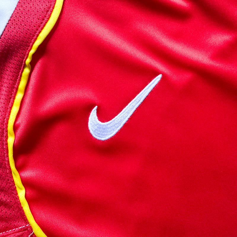 ARSENAL RETRO HOME JERSEY 2004/05 O2 CUSTOMIZED ANGELS