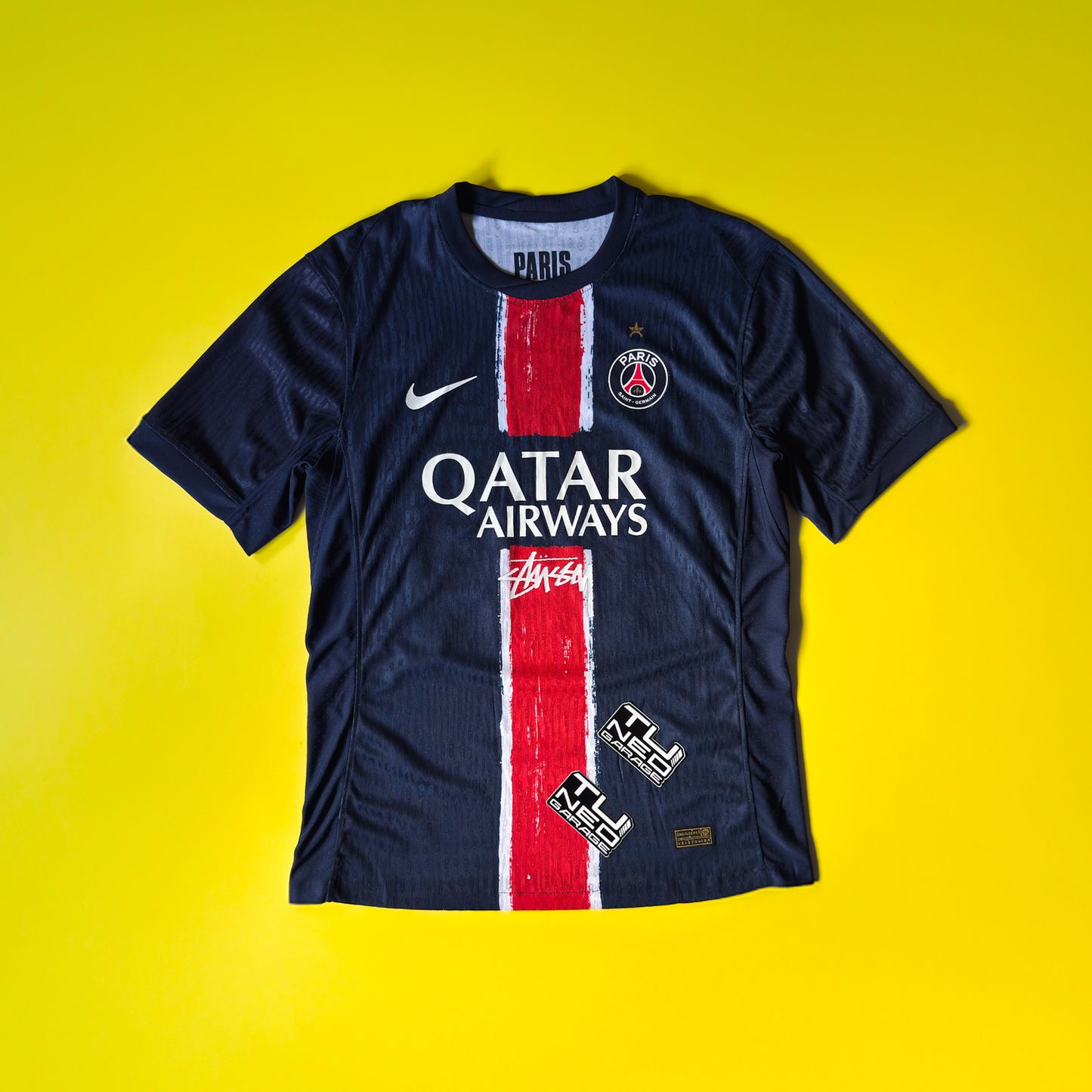 PSG HOME JERSEY 2024/25 BLUE CUSTOMIZED STSSY BULLETPROOF VEST