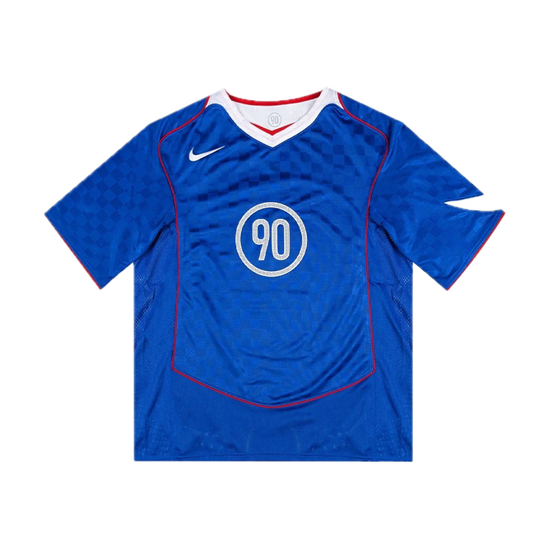 NIKE TOTAL 90 DRI-FIT SOCCER JERSEY BLUE