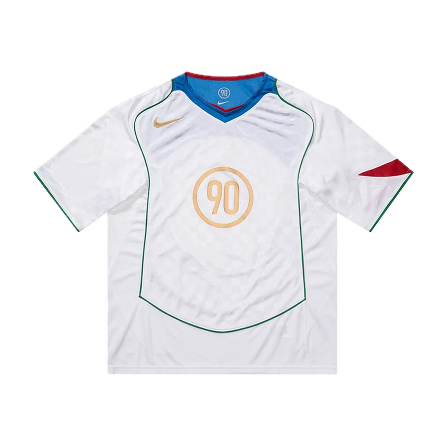 NIKE TOTAL 90 DRI-FIT SOCCER JERSEY WHITE