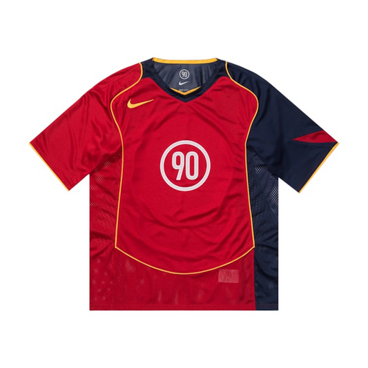 NIKE TOTAL 90 DRI-FIT SOCCER JERSEY RED