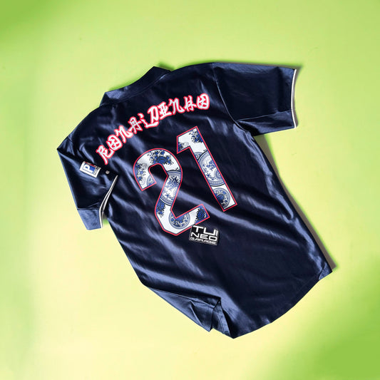 RETRO PSG HOME JERSEY 2001/02 CUSTOM DRAGON REIGN